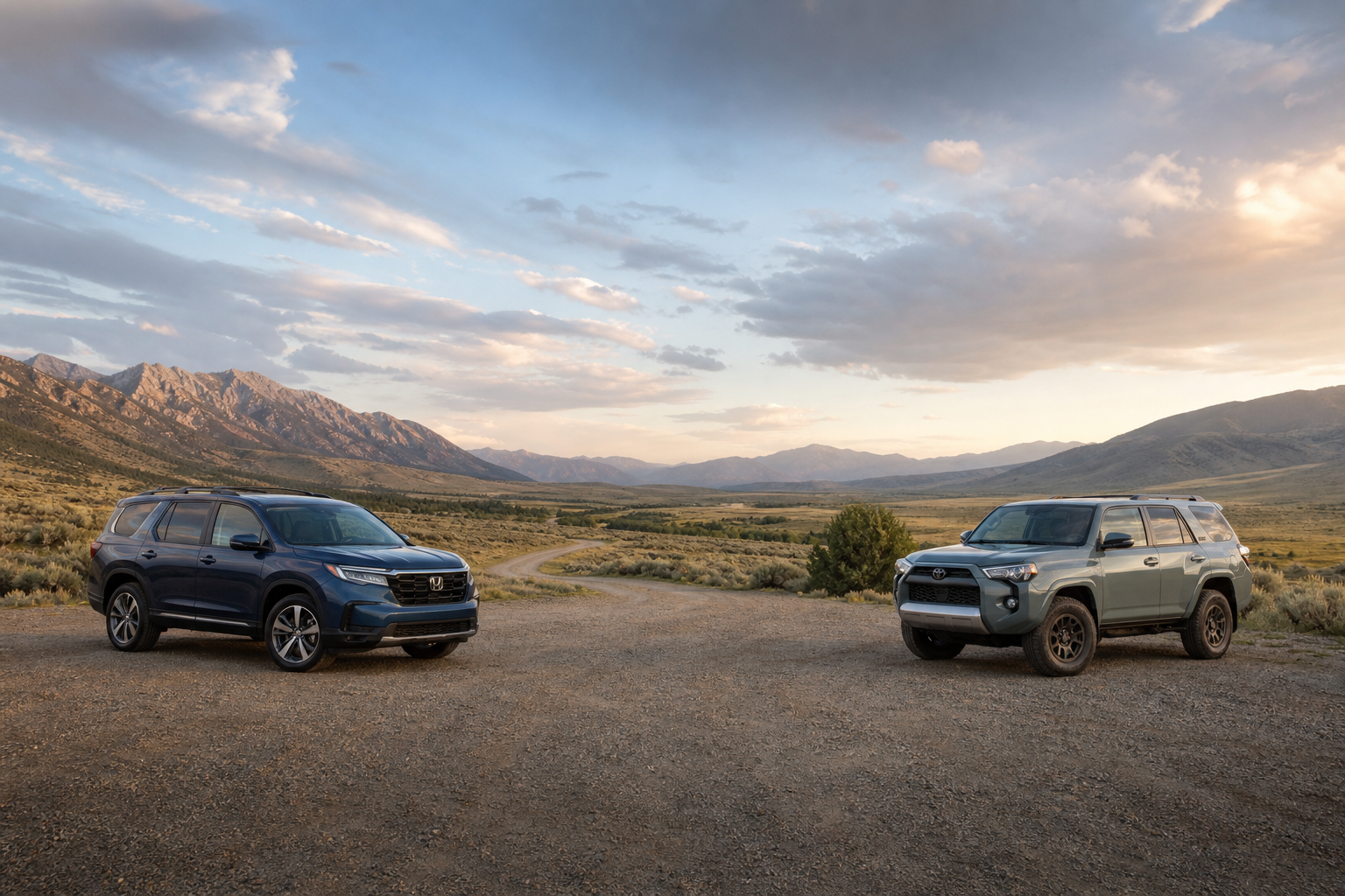 Honda Pilot TrailSport vs Toyota 4Runner TRD Off Road