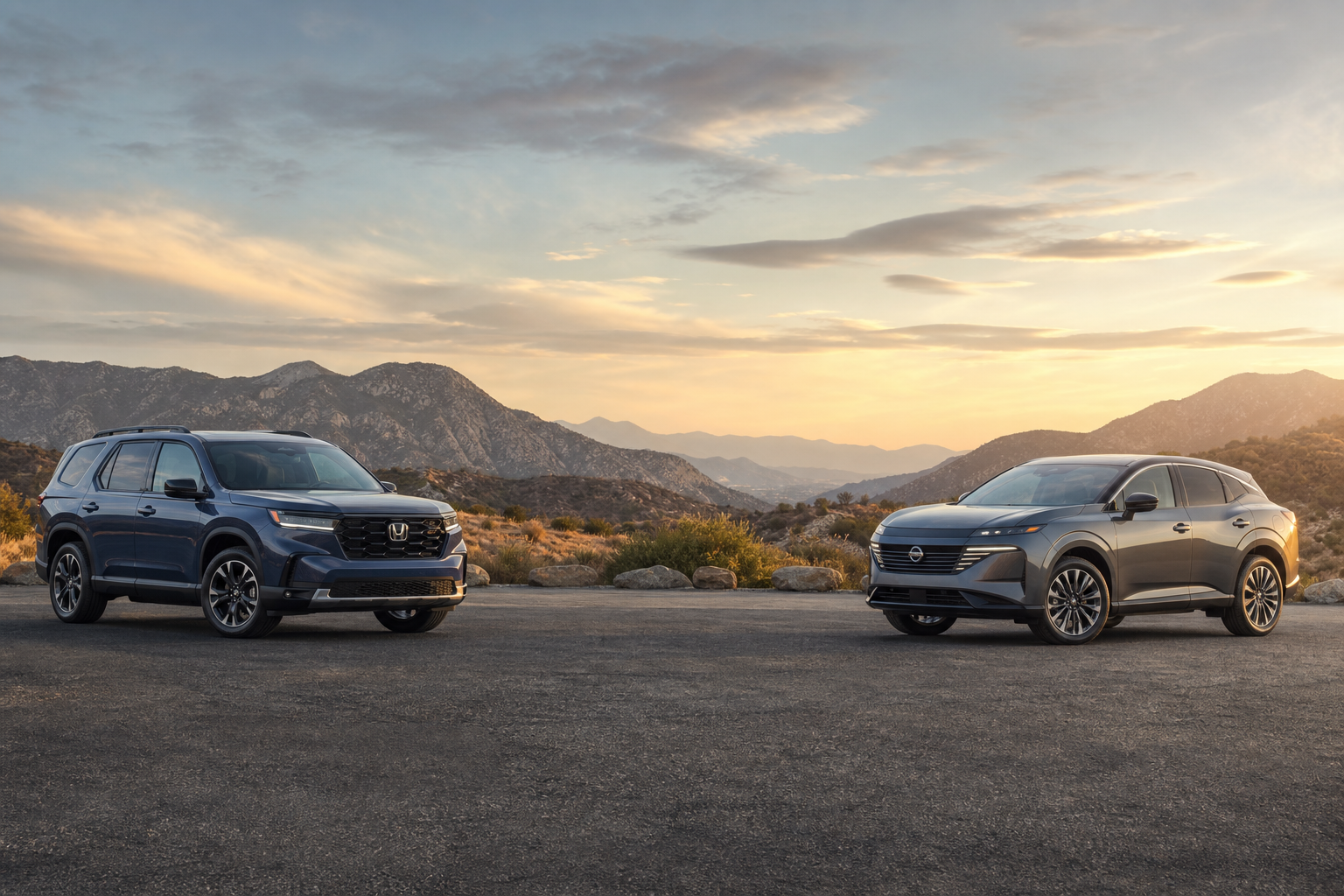 Honda Pilot EX-L AWD vs Nissan Murano SL