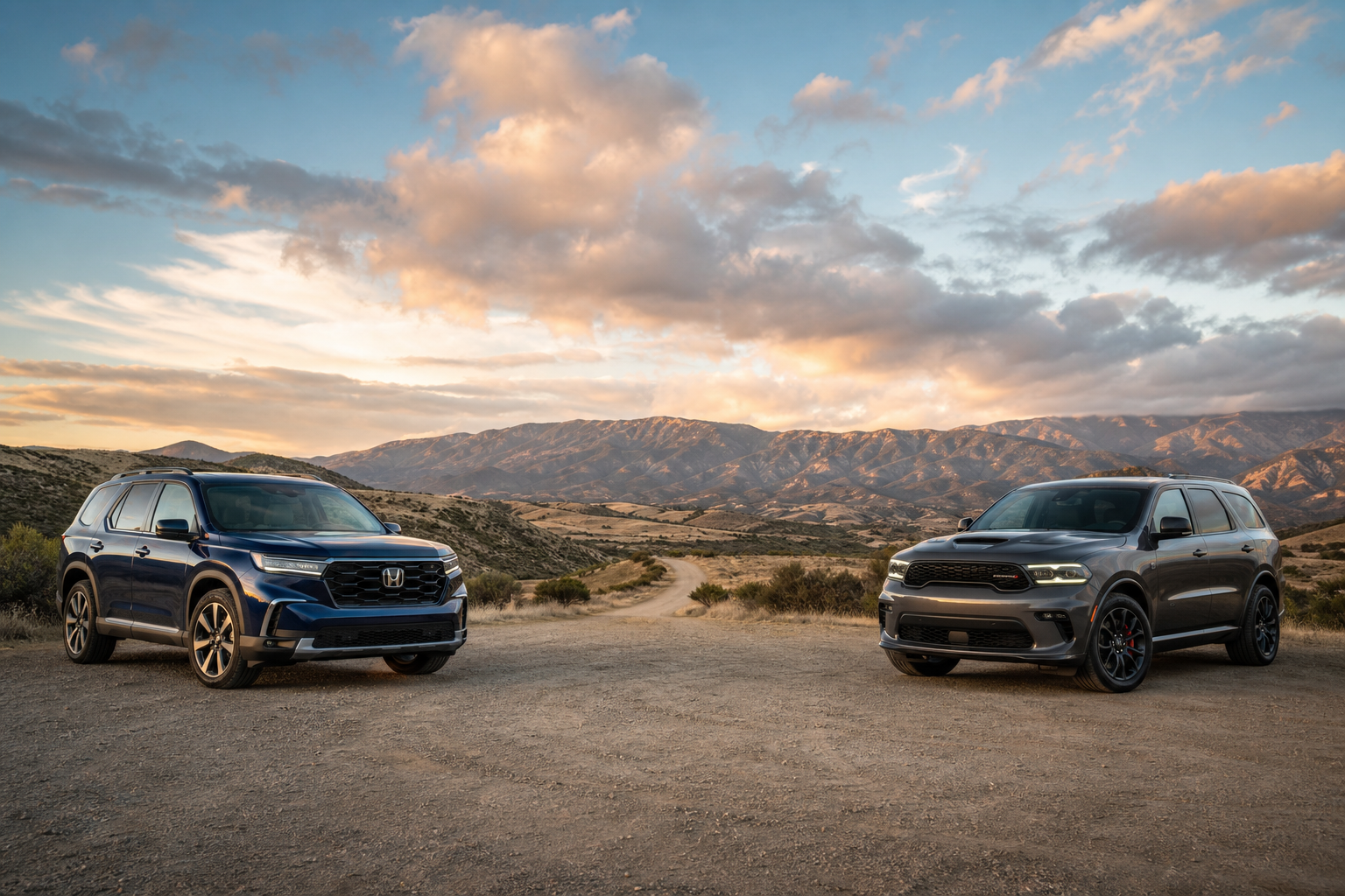 Honda Pilot Touring vs Dodge Durango R/T 392 Premium